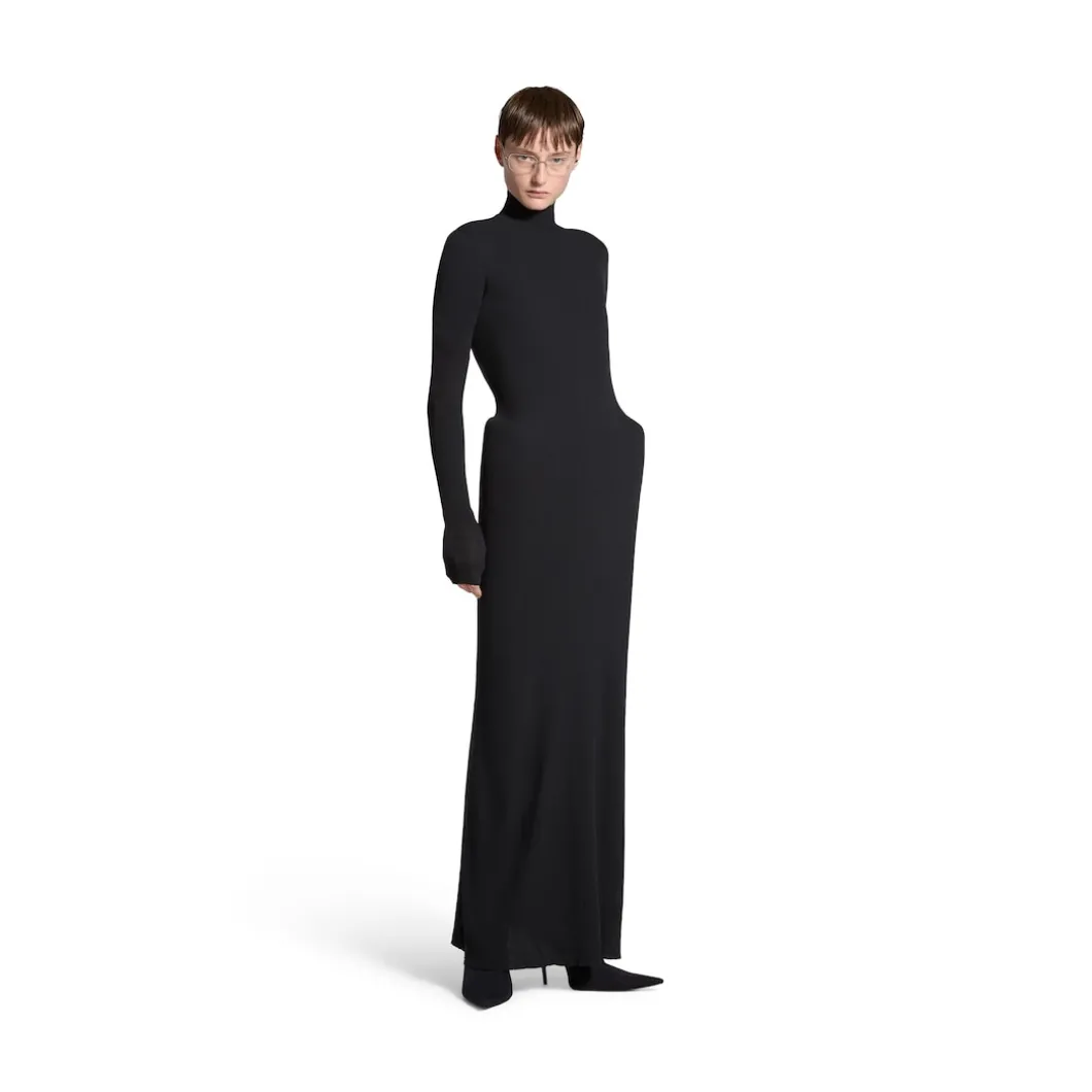Abito Cover da Donna in Nero