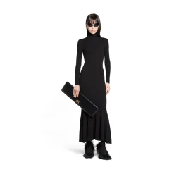 Abito Midi da Donna in Nero