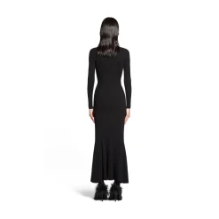 Abito Midi da Donna in Nero