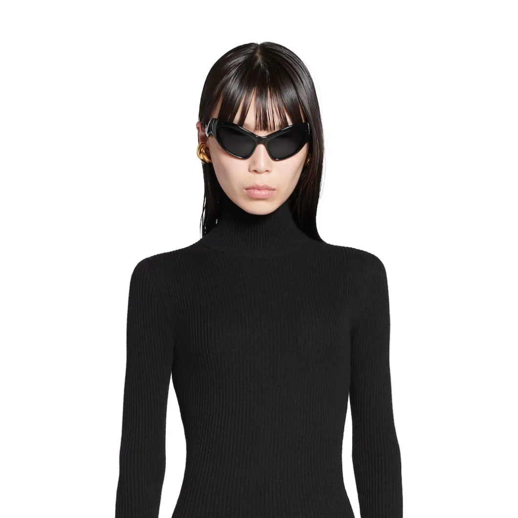 Abito Midi da Donna in Nero