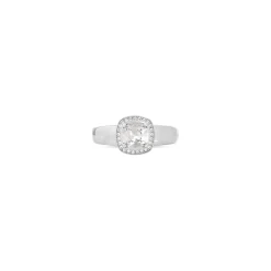 Anello Maxi Solitaire  da Donna in Argento