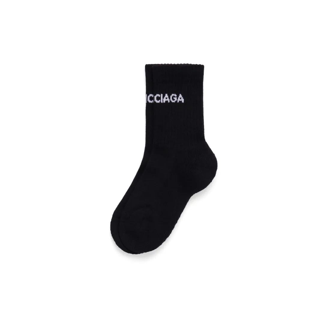Bambini - Calze Da Tennis Balenciaga in Nero