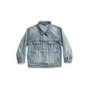 Bambini - Giacca Political Campaign Oversize in Azzurro
