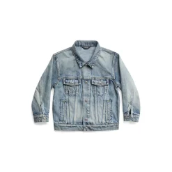 Bambini - Giacca Political Campaign Oversize in Azzurro