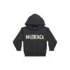 Bambini - Hoodie Tape Type in Nero D&eacute;lav&eacute;