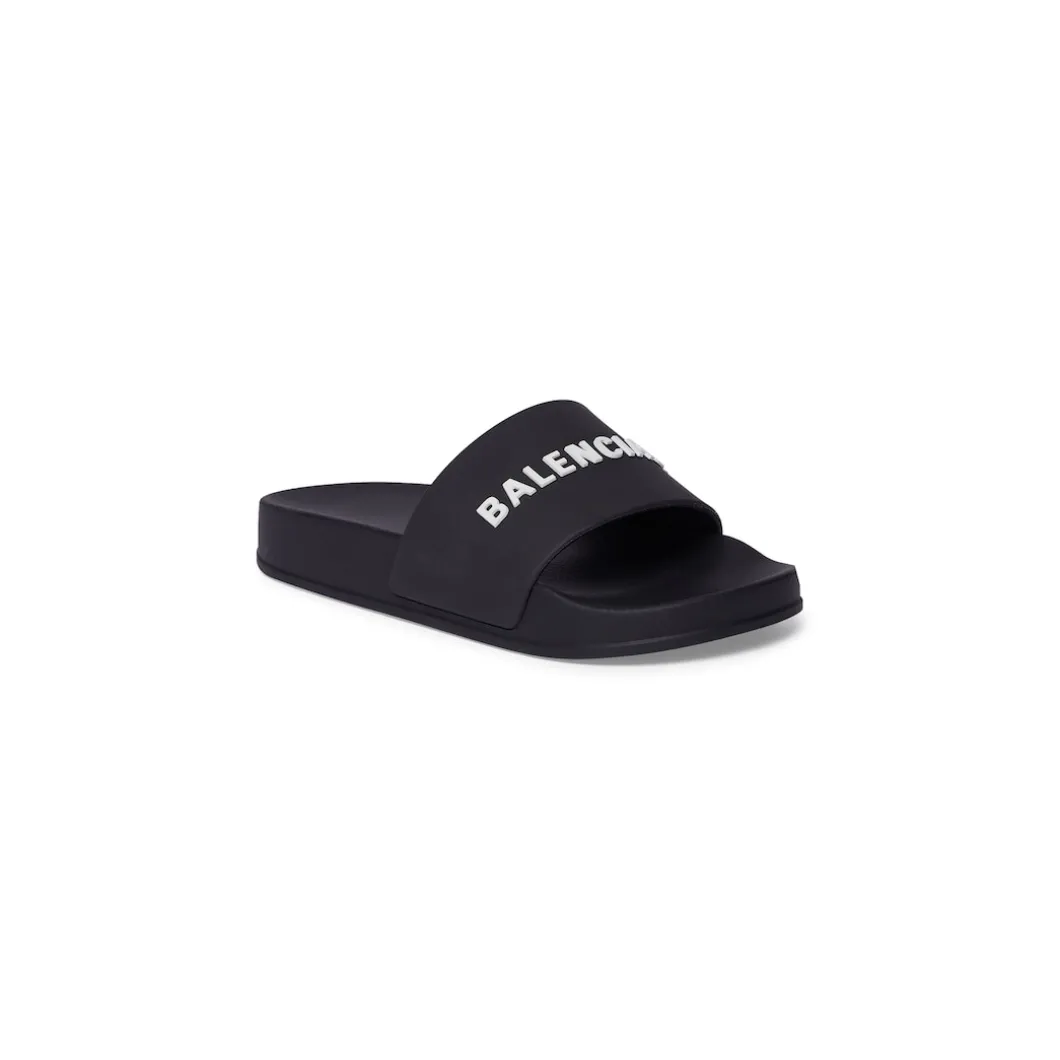 Bambini - Sandali Bassi Pool Slide in Nero