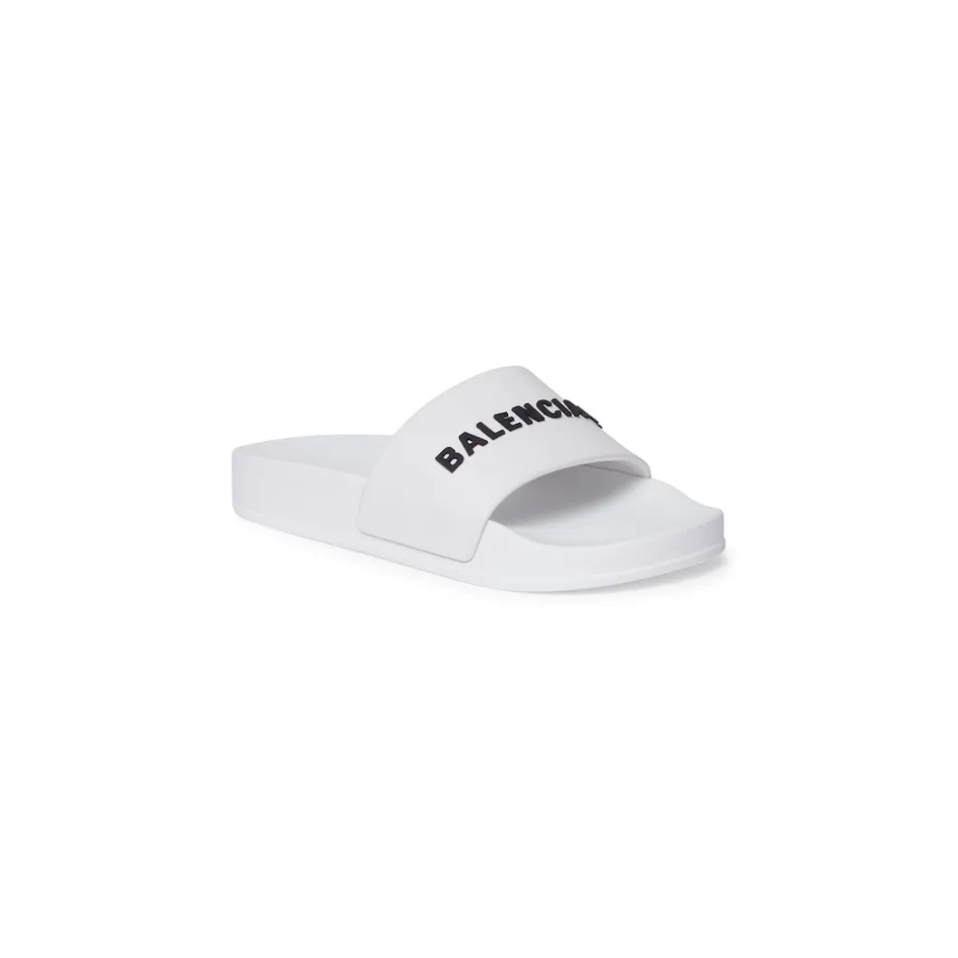 Bambini - Sandali Bassi Pool Slide in Bianco