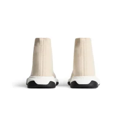 Bambini - Sneaker Speed In Maglia Riciclata in Beige Chiaro