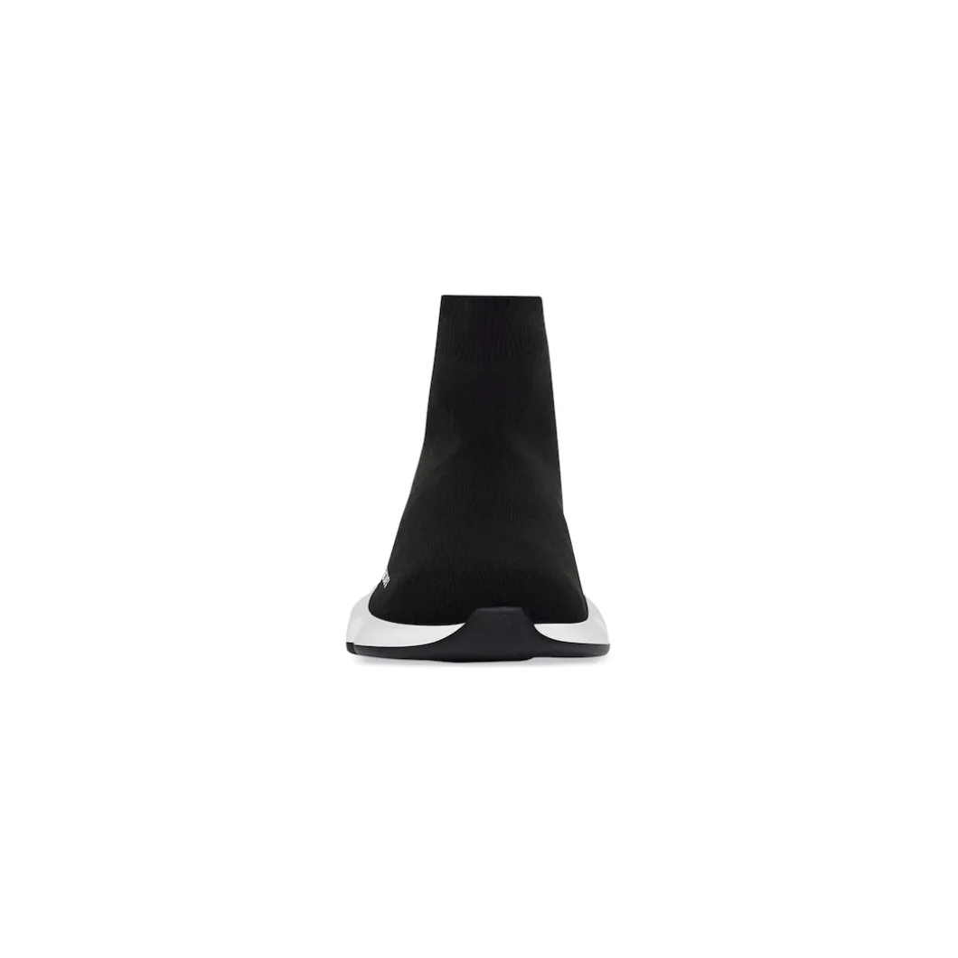 Bambini - Sneakers Speed In Maglia Riciclata in Nero
