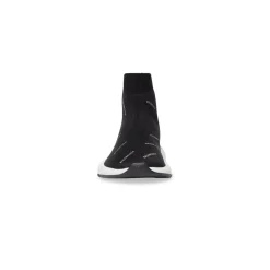 Bambini - Sneakers Speed In Maglia Riciclata Con Allover Logo Riflettente  in Nero