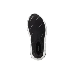 Bambini - Sneakers Speed In Maglia Riciclata Con Allover Logo Riflettente  in Nero