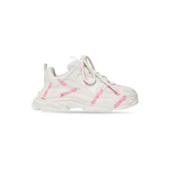 Bambini - Sneakers Triple S Logotype in Bianco