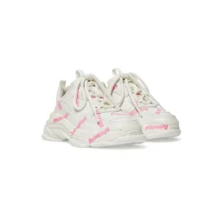 Bambini - Sneakers Triple S Logotype   in Bianco