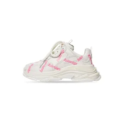 Bambini - Sneakers Triple S Logotype   in Bianco