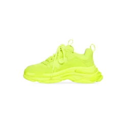 Bambini - Sneakers Triple S in Giallo Fluo