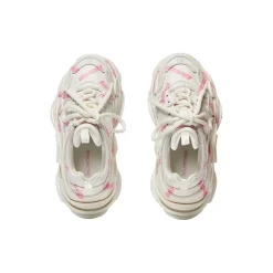 Bambini - Sneakers Triple S Logotype   in Bianco