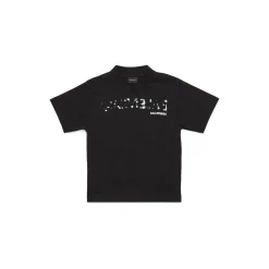 Bambini - T-shirt Hand-drawn Balenciaga in Nero