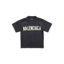 Bambini - T-shirt Tape Type in Nero D&eacute;lav&eacute;
