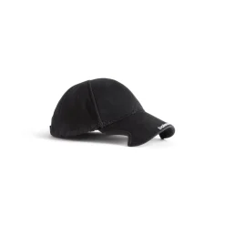 Berretto Balenciaga in Nero/bianco