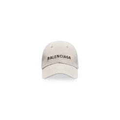 Berretto Con Logo in Grigio