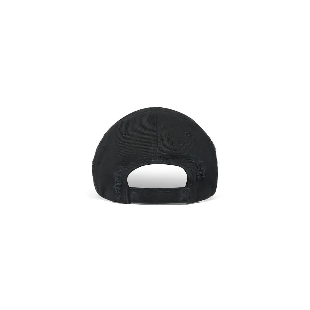 Berretto Front Piercing Bal.com in Nero Délavé