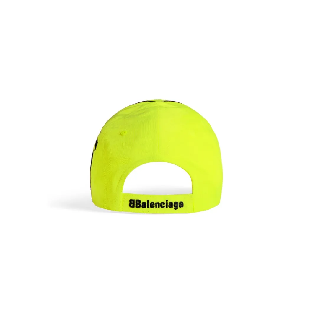 Berretto Paris Soccer in Giallo Fluo