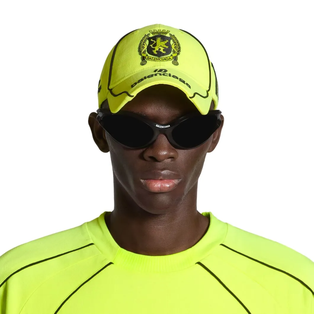 Berretto Paris Soccer in Giallo Fluo