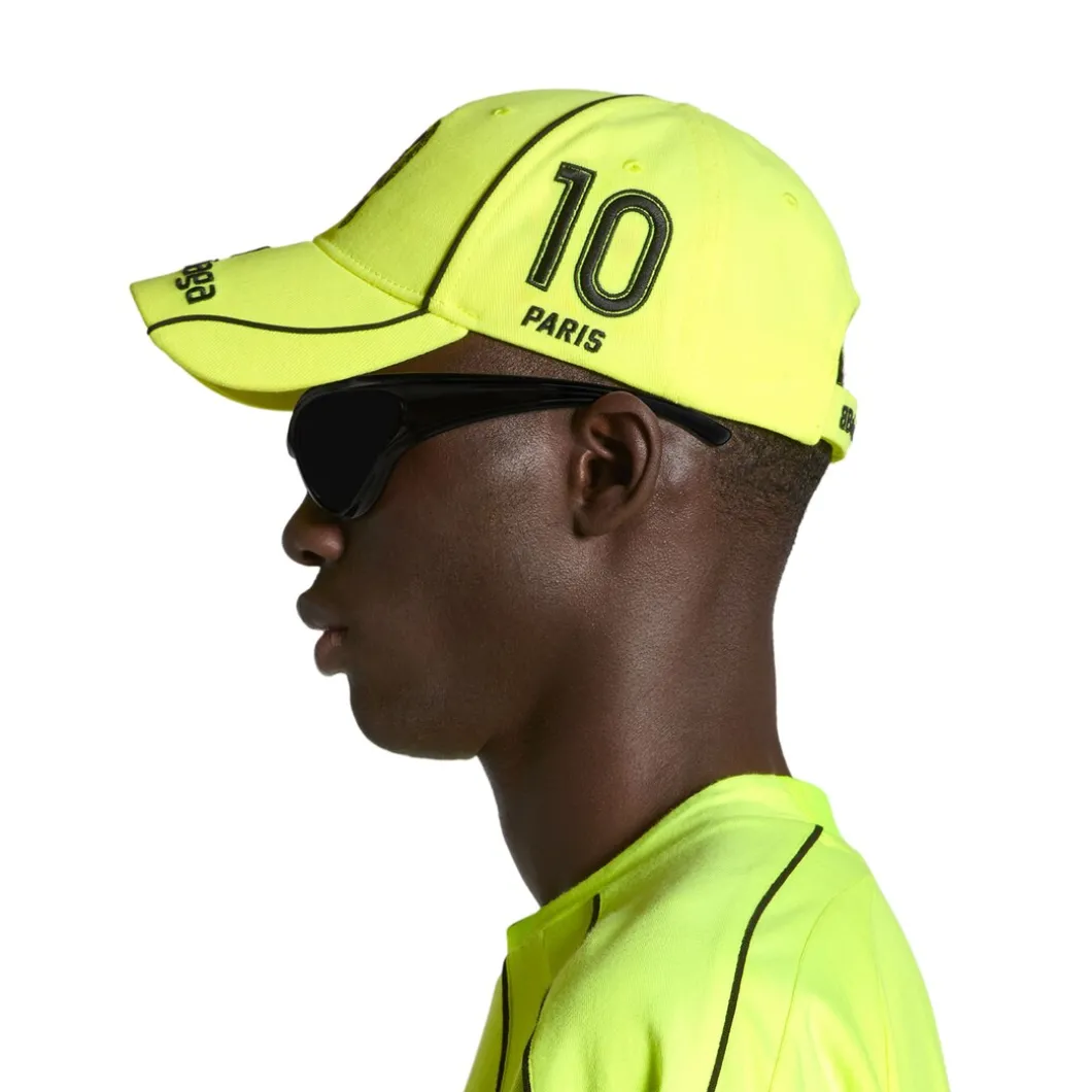 Berretto Paris Soccer in Giallo Fluo
