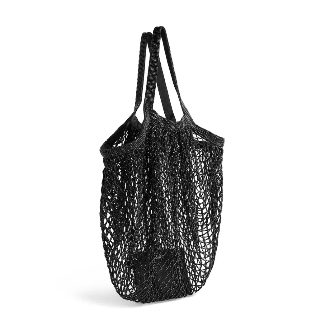 Borsa 24/7 Grande Con Strass da Donna in Nero