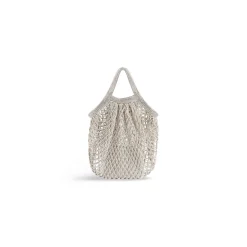 Borsa 24/7 Piccola Con Strass da Donna in Argento
