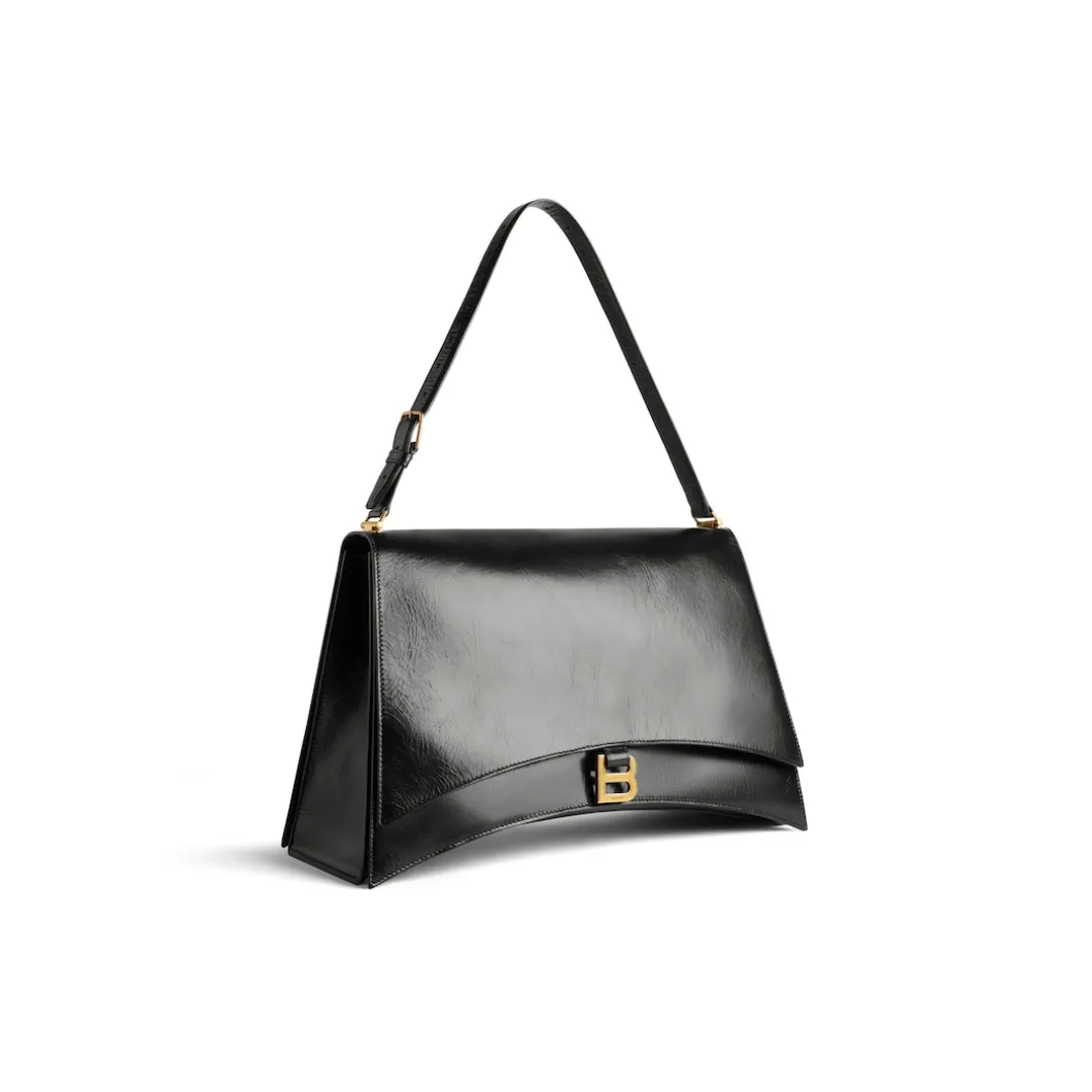 Borsa A Tracolla Crush Grande da Donna in Nero