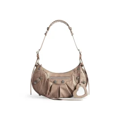 Borsa A Tracolla Le Cagole Piccola  da Donna in Marrone Chiaro