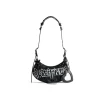 Borsa A Tracolla Le Cagole Xs Diy Metal  da Donna in Nero