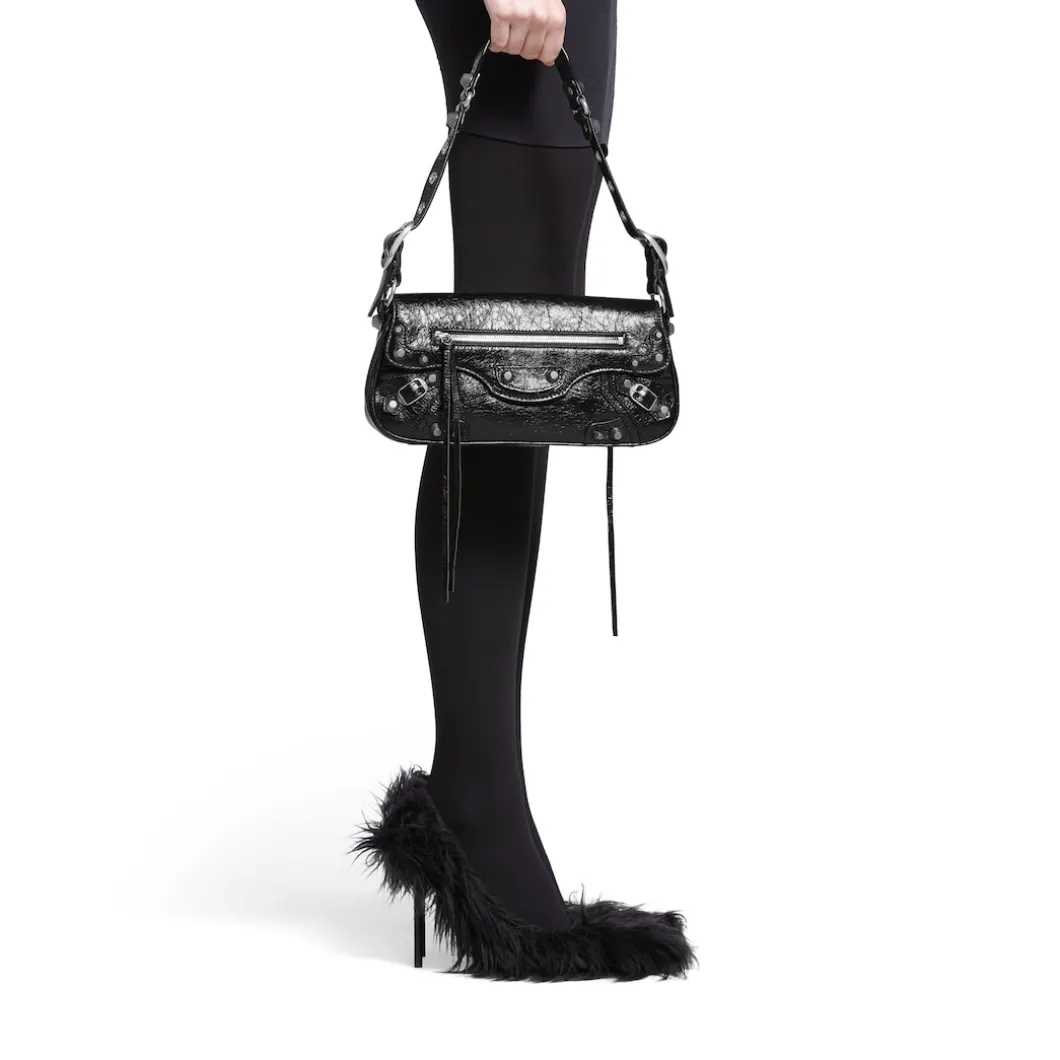 Borsa A Tracolla Le Cagole Piccola da Donna in Nero