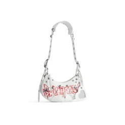 Borsa A Tracolla Le Cagole Xs Diy Metal  da Donna in Bianco
