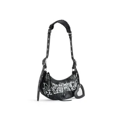 Borsa A Tracolla Le Cagole Xs Diy Metal  da Donna in Nero