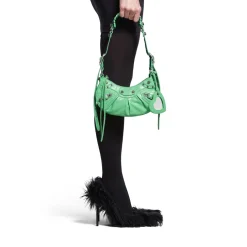 Borsa A Tracolla Le Cagole Xs da Donna in Verde Chiaro