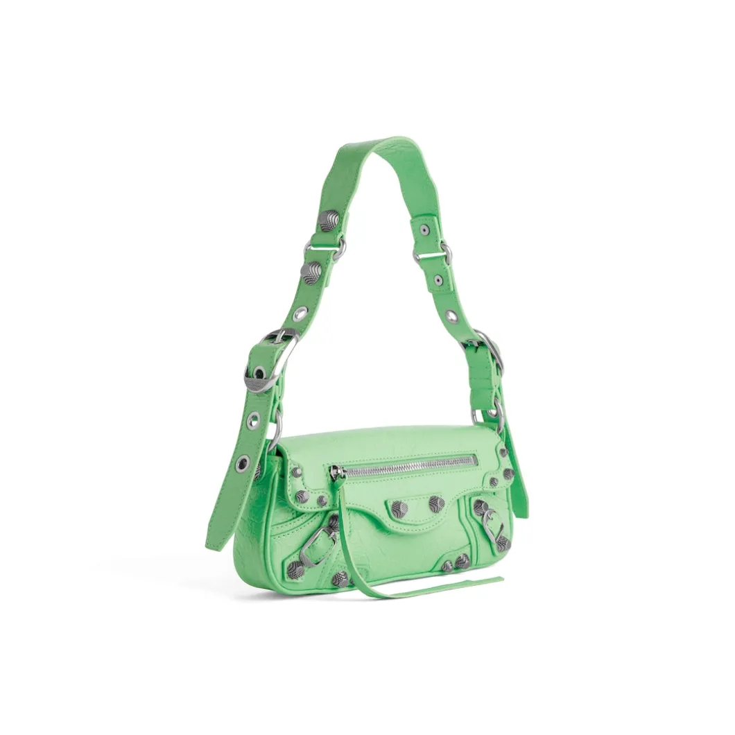 Borsa A Tracolla Le Cagole Xs da Donna in Verde Chiaro