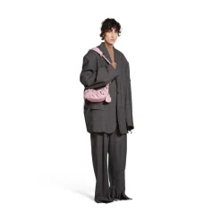 Borsa A Tracolla Le Cagole Xs da Donna in Rosa Chiaro