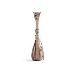 Borsa A Tracolla Le Cagole Piccola  da Donna in Marrone Chiaro