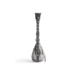 Borsa A Tracolla Le Cagole Piccola Metallizzata  da Donna in Argento