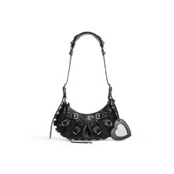 Borsa A Tracolla Le Cagole Xs Con Fibbie da Donna in Nero