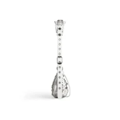 Borsa A Tracolla Le Cagole Xs Con Spille Da Balia da Donna in Bianco Ottico
