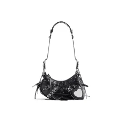 Borsa A Tracolla Le Cagole Xs Con Corsetto da Donna in Nero