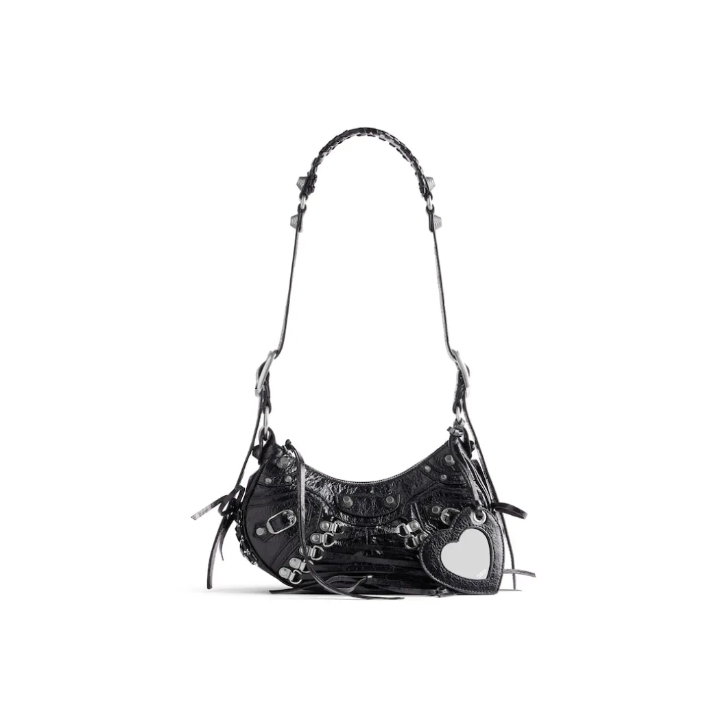 Borsa A Tracolla Le Cagole Xs Con Corsetto da Donna in Nero