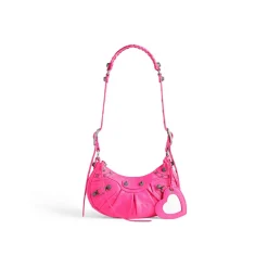 Borsa A Tracolla Le Cagole Xs da Donna in Rosa Fluo