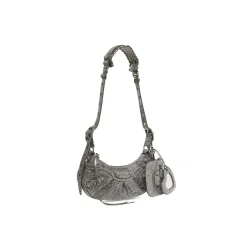 Borsa A Tracolla Le Cagole Xs Con Strass  da Donna in Grigio