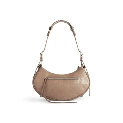 Borsa A Tracolla Le Cagole Piccola  da Donna in Marrone Chiaro