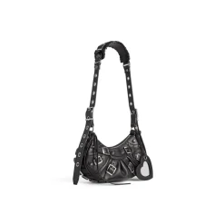 Borsa A Tracolla Le Cagole Xs Con Fibbie da Donna in Nero