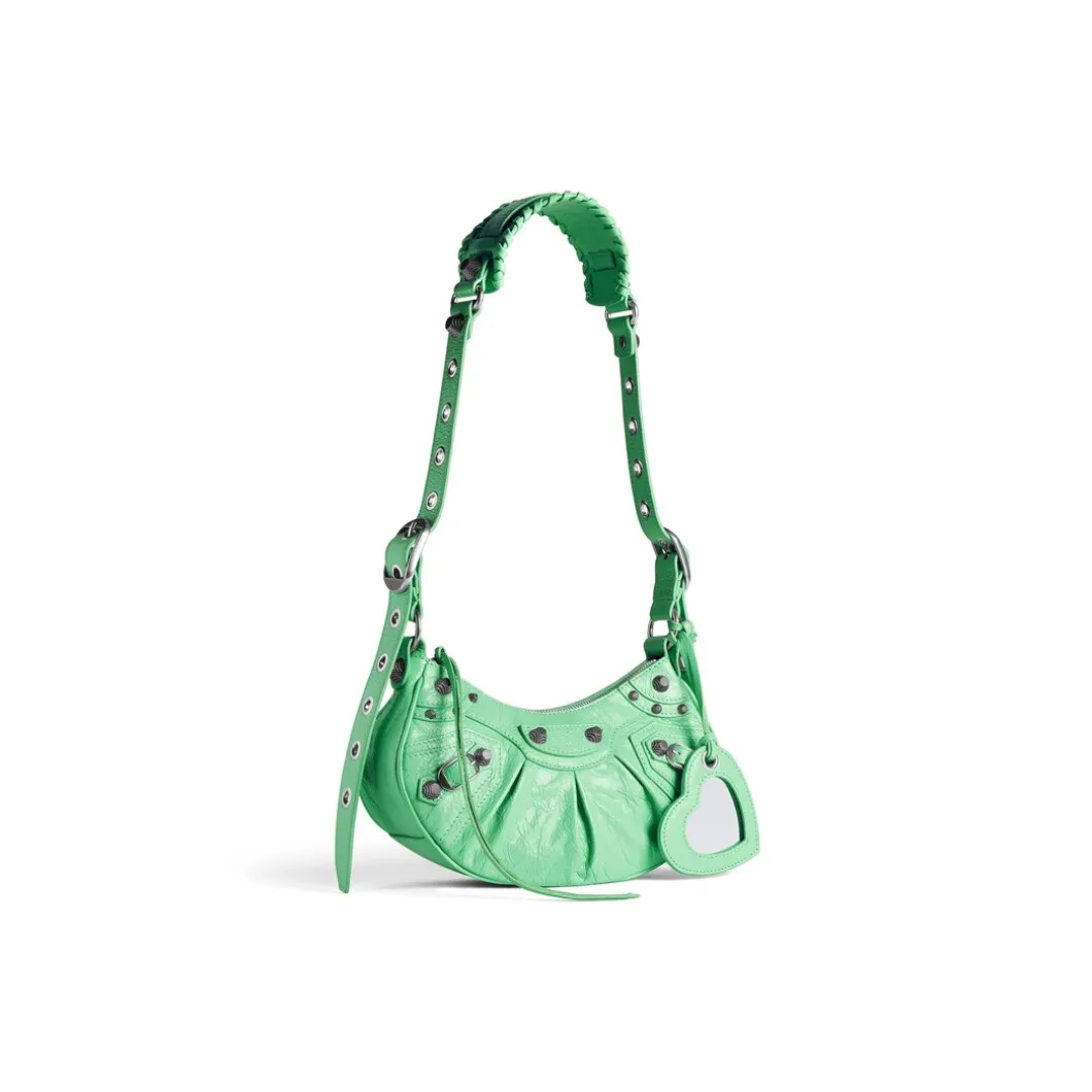 Borsa A Tracolla Le Cagole Xs da Donna in Verde Chiaro